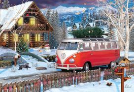 kaledu delione - Eurographics VW Kalėdinis autobusiukas, 550 det. - 3 nuotrauka