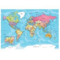 pasaulio zemelapis puzzle - Eurographics World Map Metal Box, 33 x 48 cm, 550 det. - 2 nuotrauka