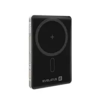 power bank wireless - Evelatus MagLink Elite PD20W 5000mAh Power Bank EVEP02PBME pilkas - 3 nuotrauka