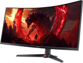 acer nitro 5 - Acer Nitro XZ3 XZ403CKRbmiiphuzx 39.7", WUHD, VA, 180Hz, lenktas - 6 nuotrauka