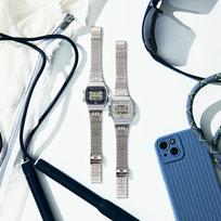 casio - CASIO VINTAGE ABL-100WE-7AEF Sidabrinis (Silver) - 2 nuotrauka