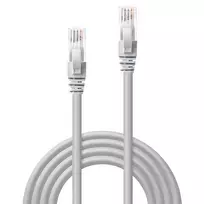 utp kabelis 10m - LINDY CAT6 U/UTP 10M/GREY 48007  - 2 nuotrauka