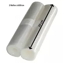 vakuumavimo maiseliai 30 600 - Vakuumavimo maišeliai Rommelsbacher VRS 3060, 600 cm x 30 cm, 2 vnt. - 5 nuotrauka