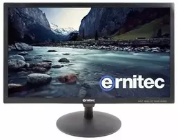 full hd monitorius - Ernitec 0070-24222-AC 22", Full HD, LED, juodas (black) - 1 nuotrauka