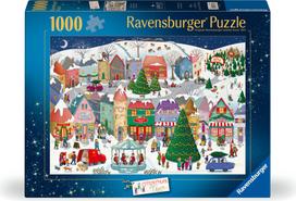 Ravensburger Christmas Town 12001758, 1000 det.