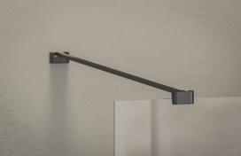 sienele ravak - Dušo sienelė Ravak Walk-In Air, 100 cm x 200 cm, skaidri/juoda - 3 nuotrauka
