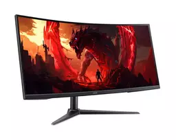 acer nitro 5 - Acer Nitro XZ340CURW0bmiiphx 34", VA, UWQHD, Curved, 240Hz - 2 nuotrauka