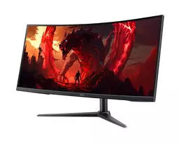 acer nitro 5 - Acer Nitro XZ340CURW0bmiiphx 34", VA, UWQHD, Curved, 240Hz - 7 nuotrauka