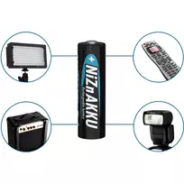 sausi akumuliatoriai - Ansmann NiZn Baterija AA 2500mAh 4 vnt. - 2 nuotrauka