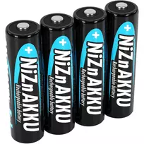 sausi akumuliatoriai - Ansmann NiZn Baterija AA 2500mAh 4 vnt. - 3 nuotrauka