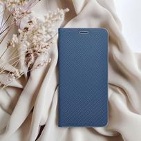 s10 deklas - Forcell LUNA Book Carbon dėklas skirtas Samsung Galaxy S10 Mėlyna (Blue) - 4 nuotrauka