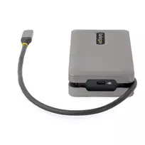 hdmi female hdmi male - Adapteris StarTech USB-C Multiport Adapter USB-C Male (vyriška), 2xUSB 3.2/USB-C 3.2/HDMI/VGA/RJ-45/USB-C PD Female (moteriška), 0.3 m, pilka - 3 nuotrauka