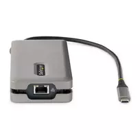 hdmi female hdmi male - Adapteris StarTech USB-C Multiport Adapter USB-C Male (vyriška), 2xUSB 3.2/USB-C 3.2/HDMI/VGA/RJ-45/USB-C PD Female (moteriška), 0.3 m, pilka - 4 nuotrauka