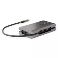 hdmi female hdmi male - Adapteris StarTech USB-C Multiport Adapter USB-C Male (vyriška), 2xUSB 3.2/USB-C 3.2/HDMI/VGA/RJ-45/USB-C PD Female (moteriška), 0.3 m, pilka - 8 nuotrauka