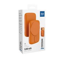 magsafe power bank 20w - Blue Star Slim DG-P8, 5000mAh, 15W, MagSafe, oranžinis - 2 nuotrauka