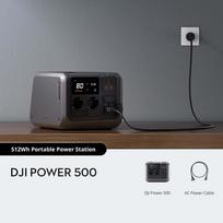 power station - DJI Power 500 Nešiojama energijos stotis Juoda (Black) - 4 nuotrauka