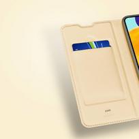 samsung a03 deklai - Dux Ducis "Skin Pro Book Case Galaxy A03s" Gold - 7 nuotrauka