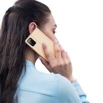 samsung a03 deklai - Dux Ducis "Skin Pro Book Case Galaxy A03s" Gold - 13 nuotrauka