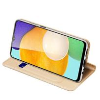 samsung a03 deklai - Dux Ducis "Skin Pro Book Case Galaxy A03s" Gold - 17 nuotrauka