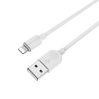 usb data cable - Borofone X14 data cable lightning 2m White - 4 nuotrauka