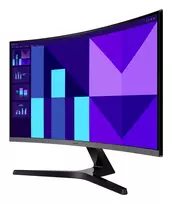 samsung monitorius - Samsung Essential S3 Curved LS27D392GAUXEN 27", VA, FHD, 100Hz - 8 nuotrauka