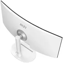 lenktas monitorius - MSI Modern MD342CQPWDE 34", lenktas, baltas (White) - 5 nuotrauka