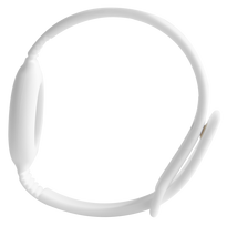 smart tag - Prekės aprašymasDELTACO silikoninė apyrankė Apple AirTag, reguliuojamo dydžio, baltaAtspari dili - 6 nuotrauka