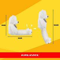 pliusiniai meskiukai meskinai - Pliušinis meškiukas 180 cm Kruzzel 25925 - 5 nuotrauka