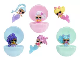 l.o.l lelyte - MGA L.O.L. Surprise! Mermaids Makeover Magic, 6 cm - 2 nuotrauka