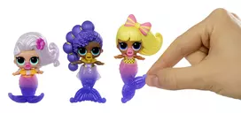 l.o.l lelyte - MGA L.O.L. Surprise! Mermaids Makeover Magic, 6 cm - 4 nuotrauka