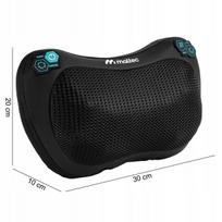 shiatsu nugaros ir kaklo masazuoklis - Maltec PRO-Comfy30W-01 Shiatsu masažinė pagalvė su šildymo funkcija - 3 nuotrauka