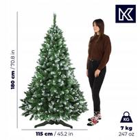 dirbtine egle - Dirbtinė Kalėdų eglutė, Deimantinė eglė, 180 cm storio - 2 nuotrauka