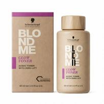 blizgesys plaukams - Schwarzkopf Professional BLONDME Glow Toner plaukų tonavimo priemonė 60 ml - Glossed Cedar - 3 nuotrauka
