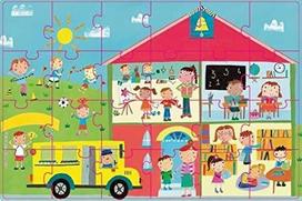 apli kids - APLI Kids Mokykla dėlionė - 3 nuotrauka