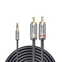 3.5mm to 3.5mm - Lindy Audiokabel an Phono 3.5mm Cromo line 5m - 2 nuotrauka