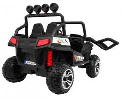 grand buggy - Vaikiškas elektromobilis Ramiz Grand Buggy 4x4 LIFT, balta/juoda (White/Black) - 7 nuotrauka