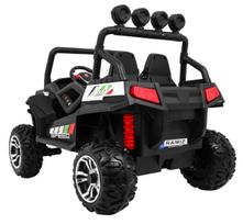 grand buggy - Vaikiškas elektromobilis Ramiz Grand Buggy 4x4 LIFT, balta/juoda (White/Black) - 11 nuotrauka