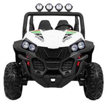 grand buggy - Vaikiškas elektromobilis Ramiz Grand Buggy 4x4 LIFT, balta/juoda (White/Black) - 13 nuotrauka