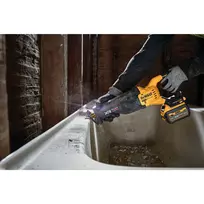 akumuliatorinis tiesinis pjuklas - DeWalt DCS386NT-XJ; 18 V - 2 nuotrauka