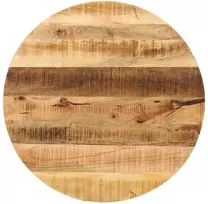 Stalviršis, 90x3,8cm, neapdorotas mango masyvas, apskritas