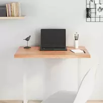 Stalviršis, šviesiai rudas, 80x50x(2-4) cm, medienos masyvas