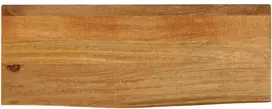 Stalviršis, 70x30x3,8cm, mango medienos masyvas, su gyvu kraštu