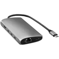 usb c ethernet - „Satechi“ USB-C kelių prievadų adapteris 8K su eternetu V3 – „Kosminė pilka“. - 2 nuotrauka