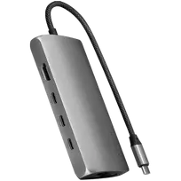 usb c ethernet - „Satechi“ USB-C kelių prievadų adapteris 8K su eternetu V3 – „Kosminė pilka“. - 3 nuotrauka