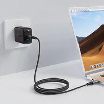 usb pakrovejas 2 - Acefast C4-03 Black - 9 nuotrauka