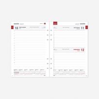 darbo kalendorius 2025 - Darbo kalendoriaus papildomi lapai Timer MAXI DAY organizer A5, 2025-2026 - 2 nuotrauka