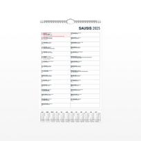 darbas - Pakabinamas kalendorius Timer Mono Planner - 3 nuotrauka