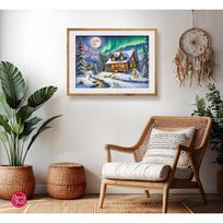 puzzle deliones 1000 - CherryPazzi Northern Lights 31247, 50 x 70 cm, 1000 det. - 2 nuotrauka