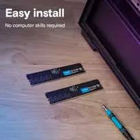 ram 8gb ddr5 - Crucial DDR5, 8 GB, 5600 MHz, CL46, Tray - 2 nuotrauka