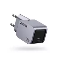 ugreen nexode - UGREEN Nexode Pro 30W USB-C Greitas Įkroviklis Pilkas (Grey) - 7 nuotrauka